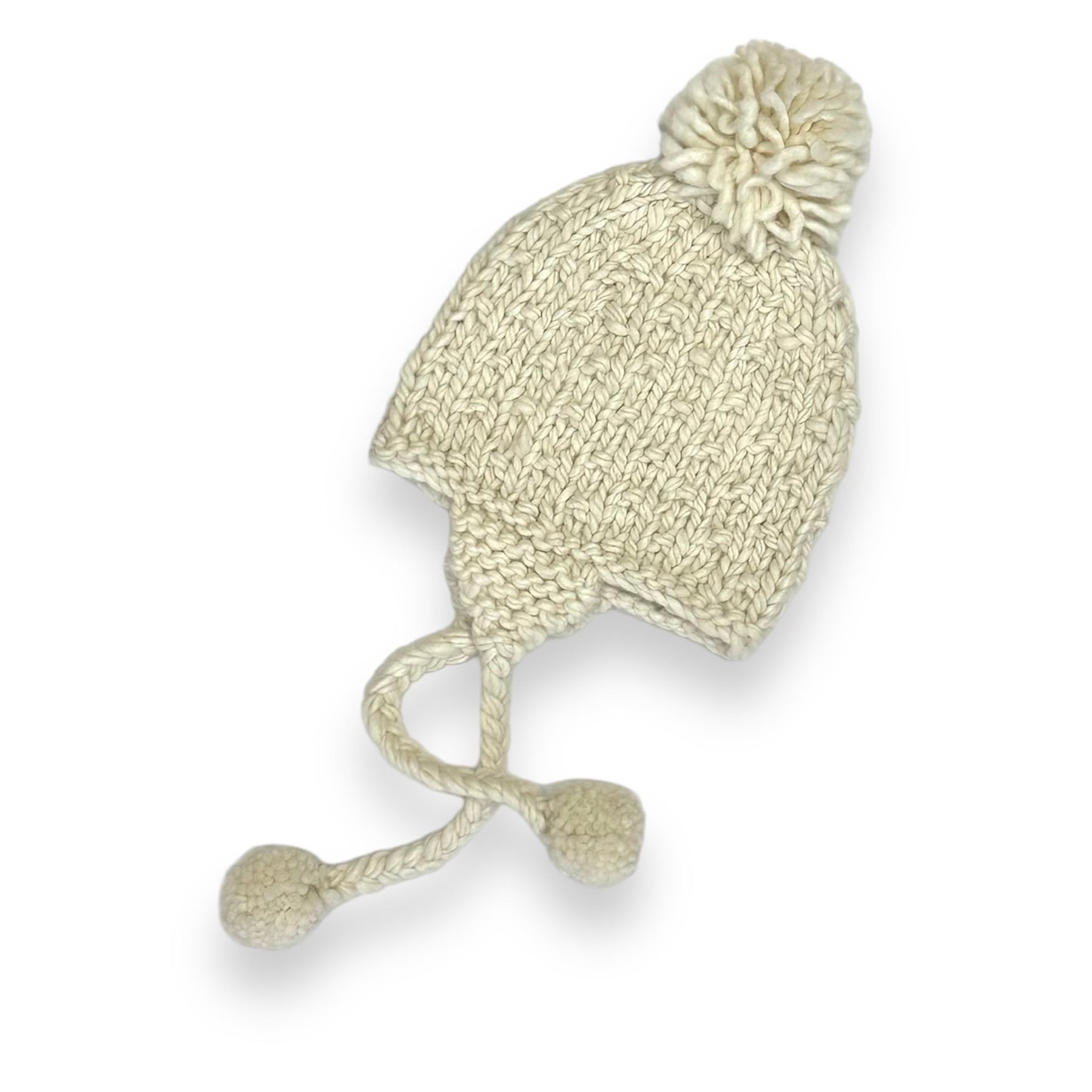Natural Dyed Hat with Ear Flaps