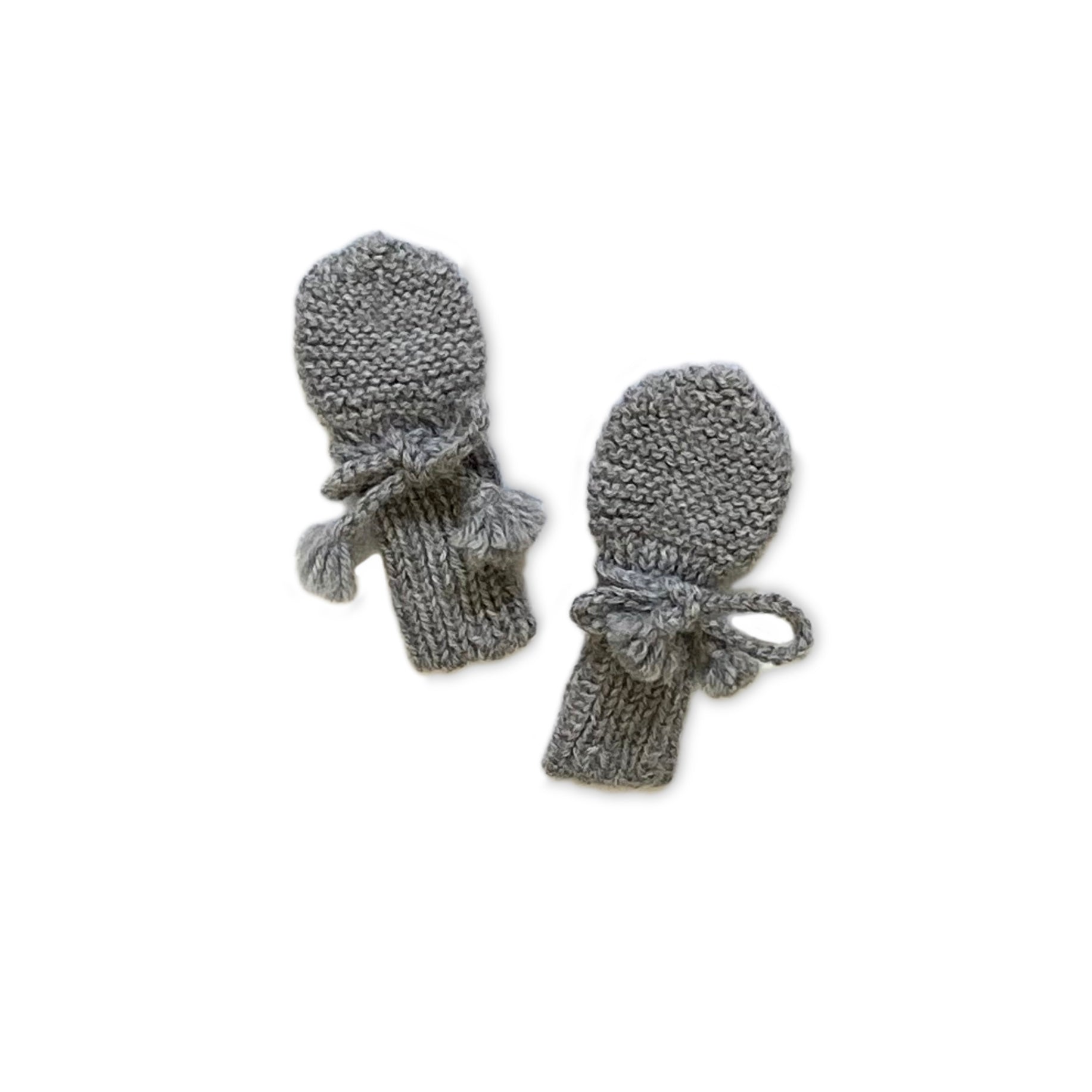 Link Stitch Mitts in Baby Alpaca