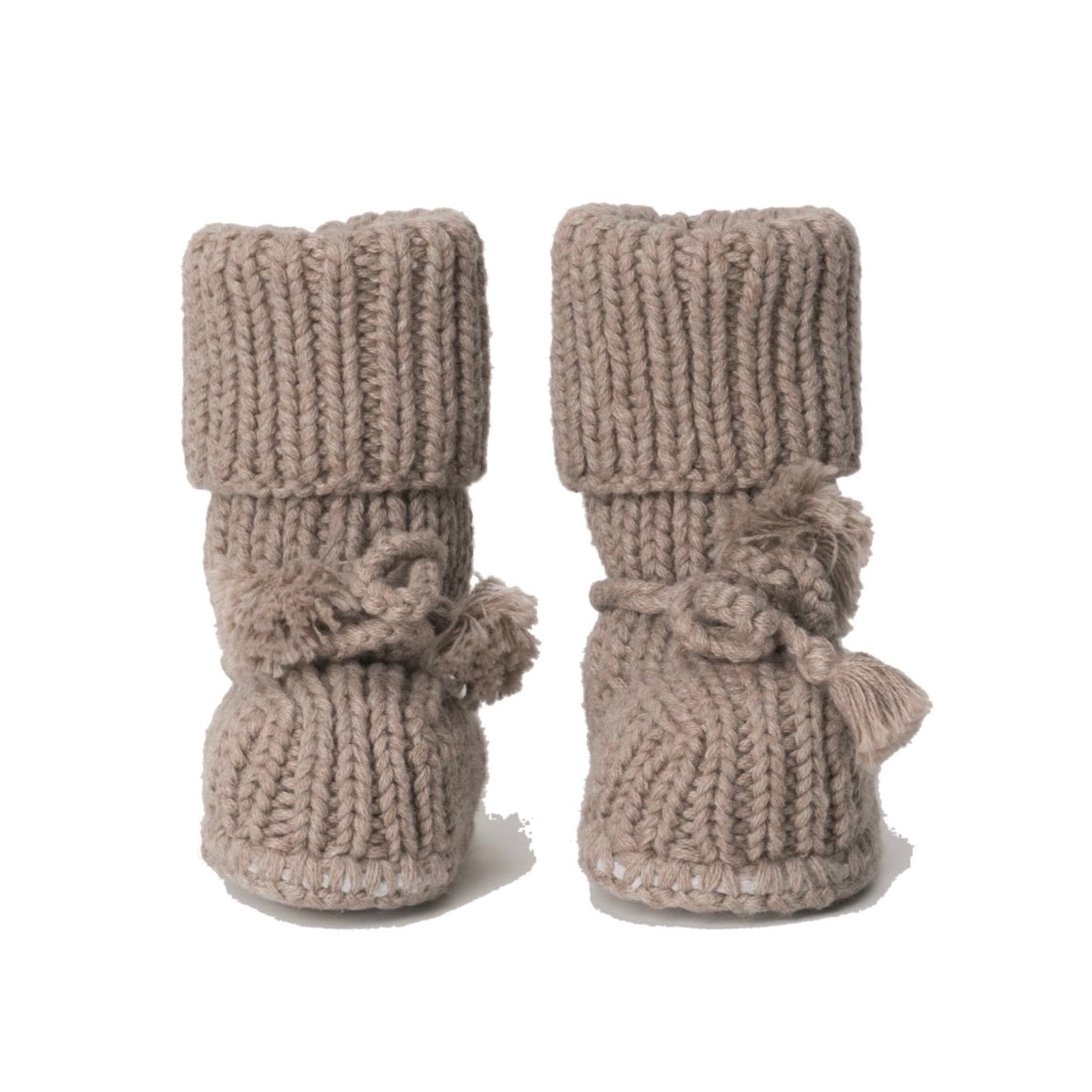 Sock Booties with Ties