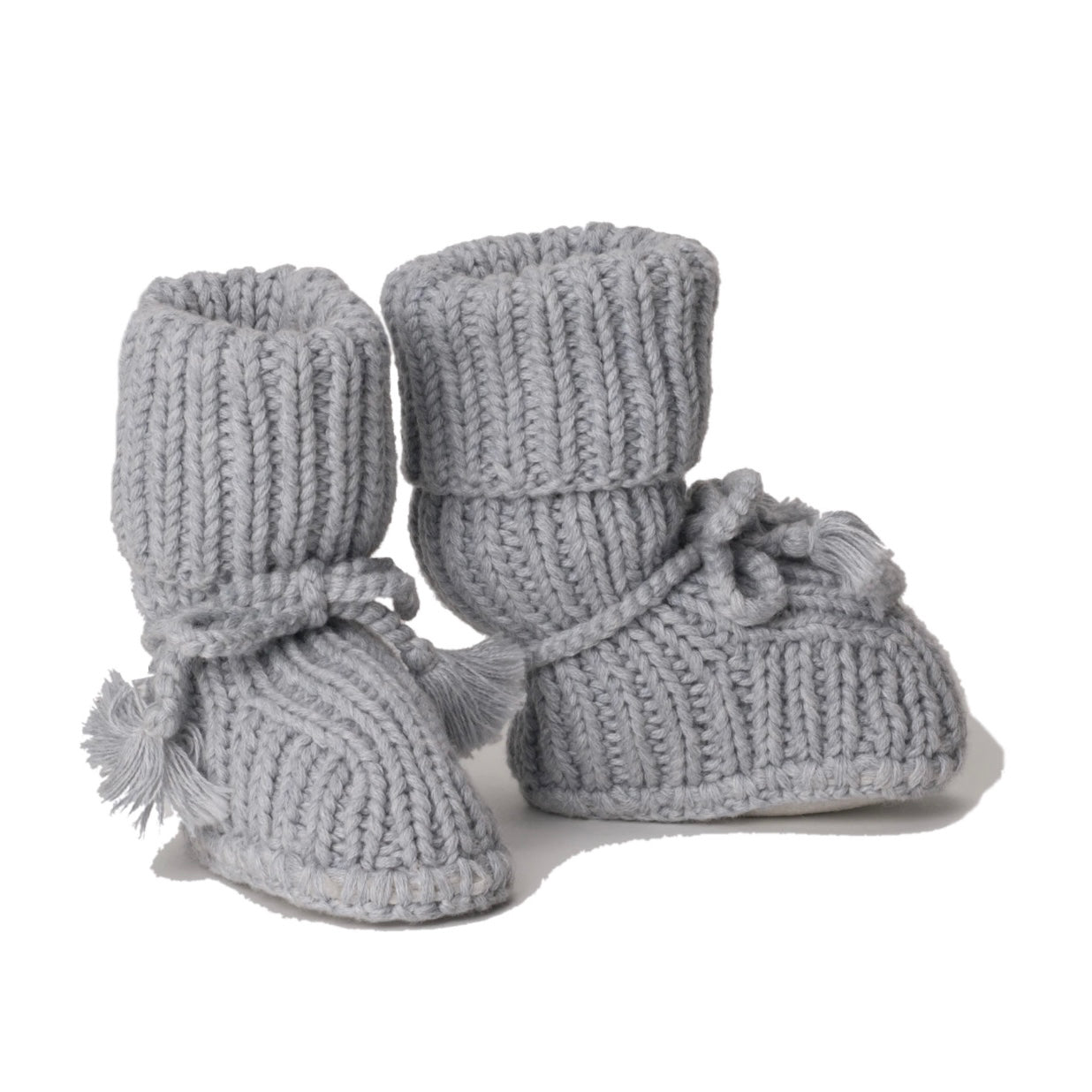 Sock Booties with Ties