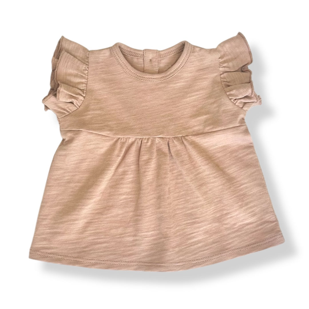 Flamé Flutter Sleeved Top