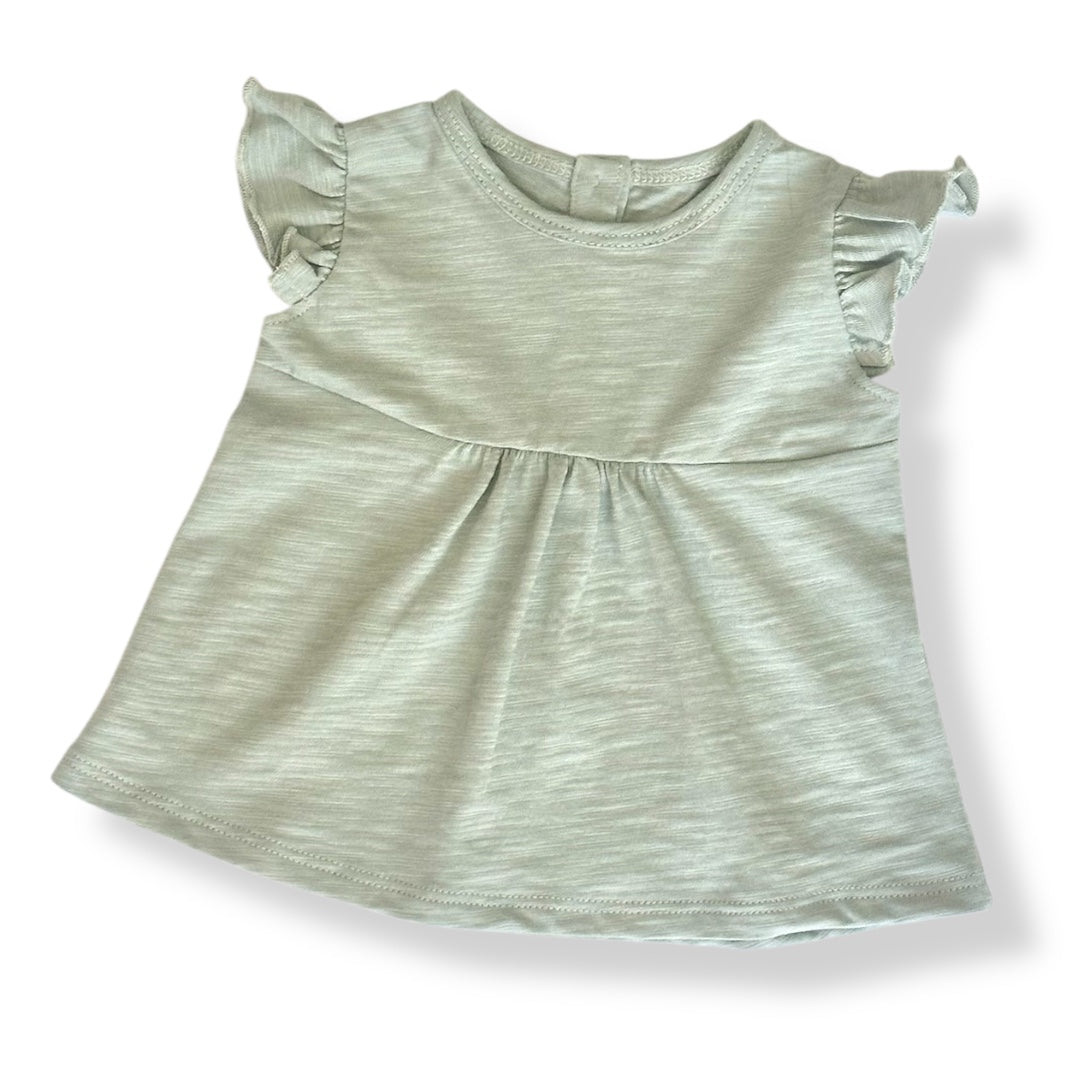 Flamé Flutter Sleeved Top