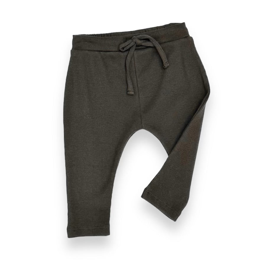 2x2 Rib Pull On Pants with Ties
