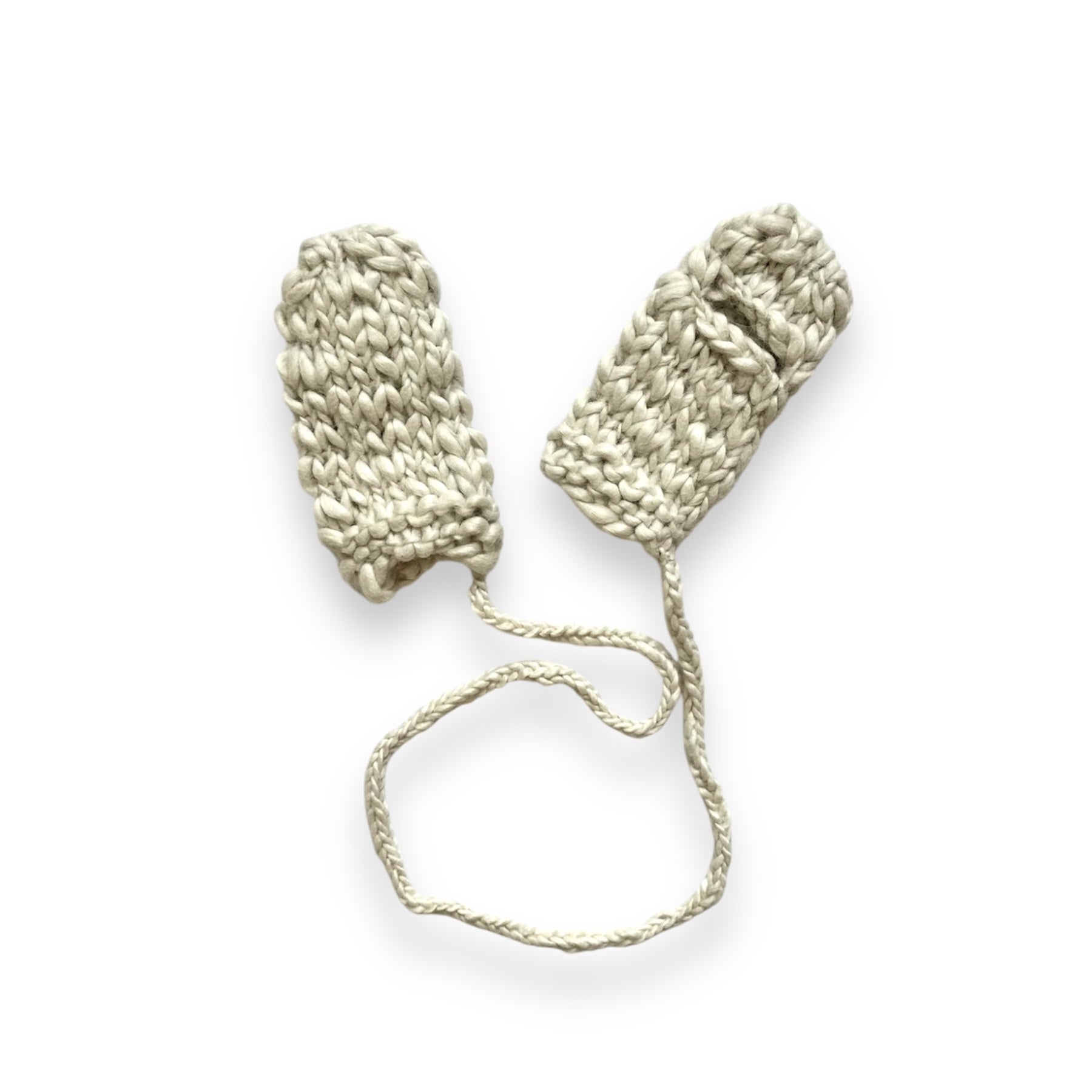 Baby Alpaca Flamé Fingerless Mittens