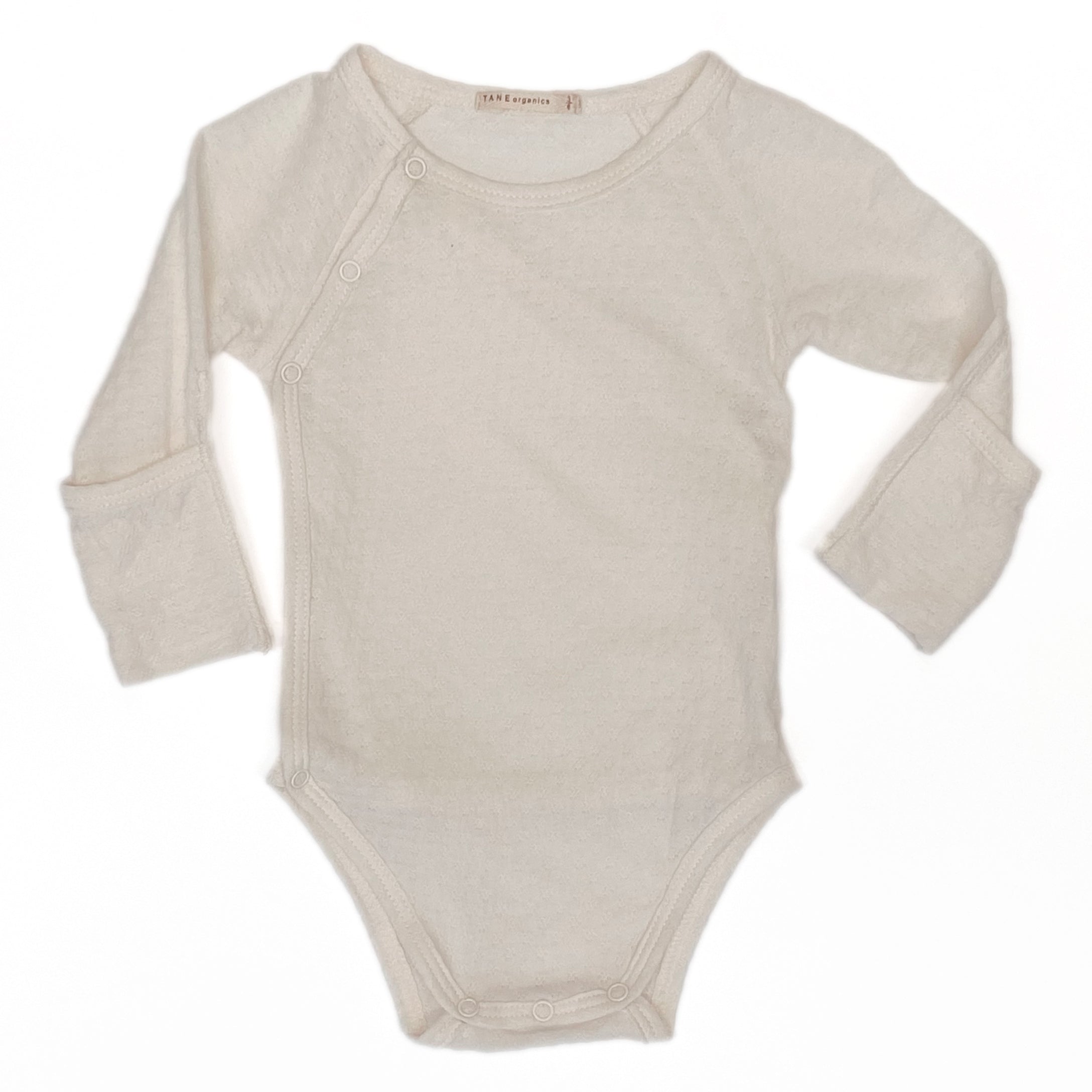 Pointelle Raglan Sleeved Onesie