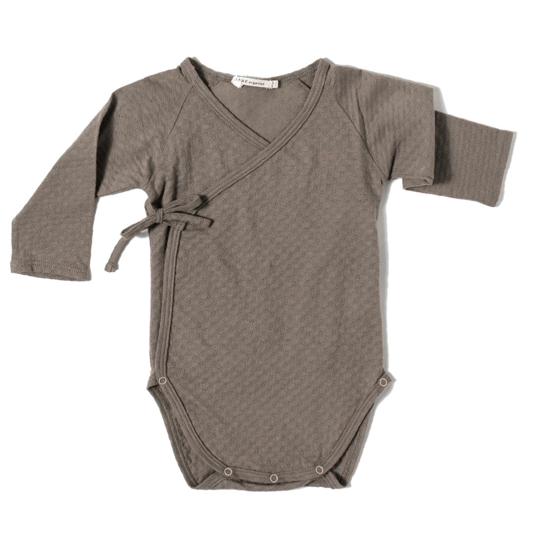 Pointelle Kimono Onesie