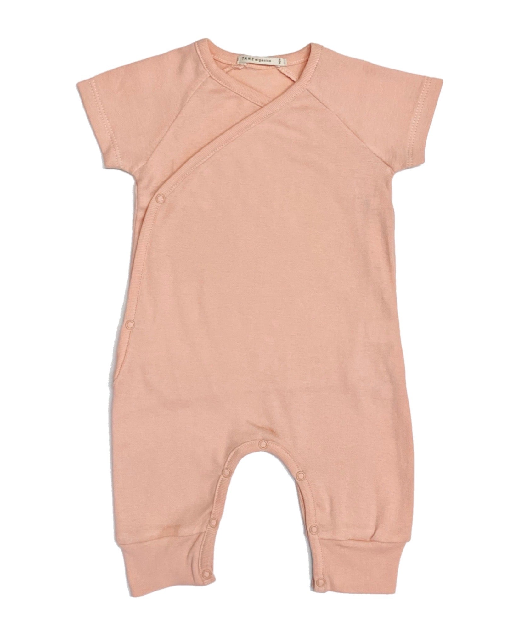 Ribbed Cap Sleeved Kimono Playsuit