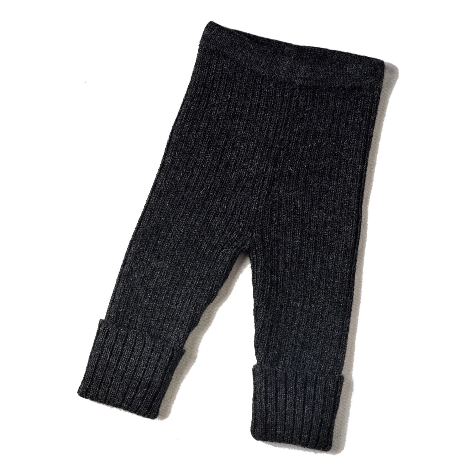 Ribbed Pants in Baby Alpaca